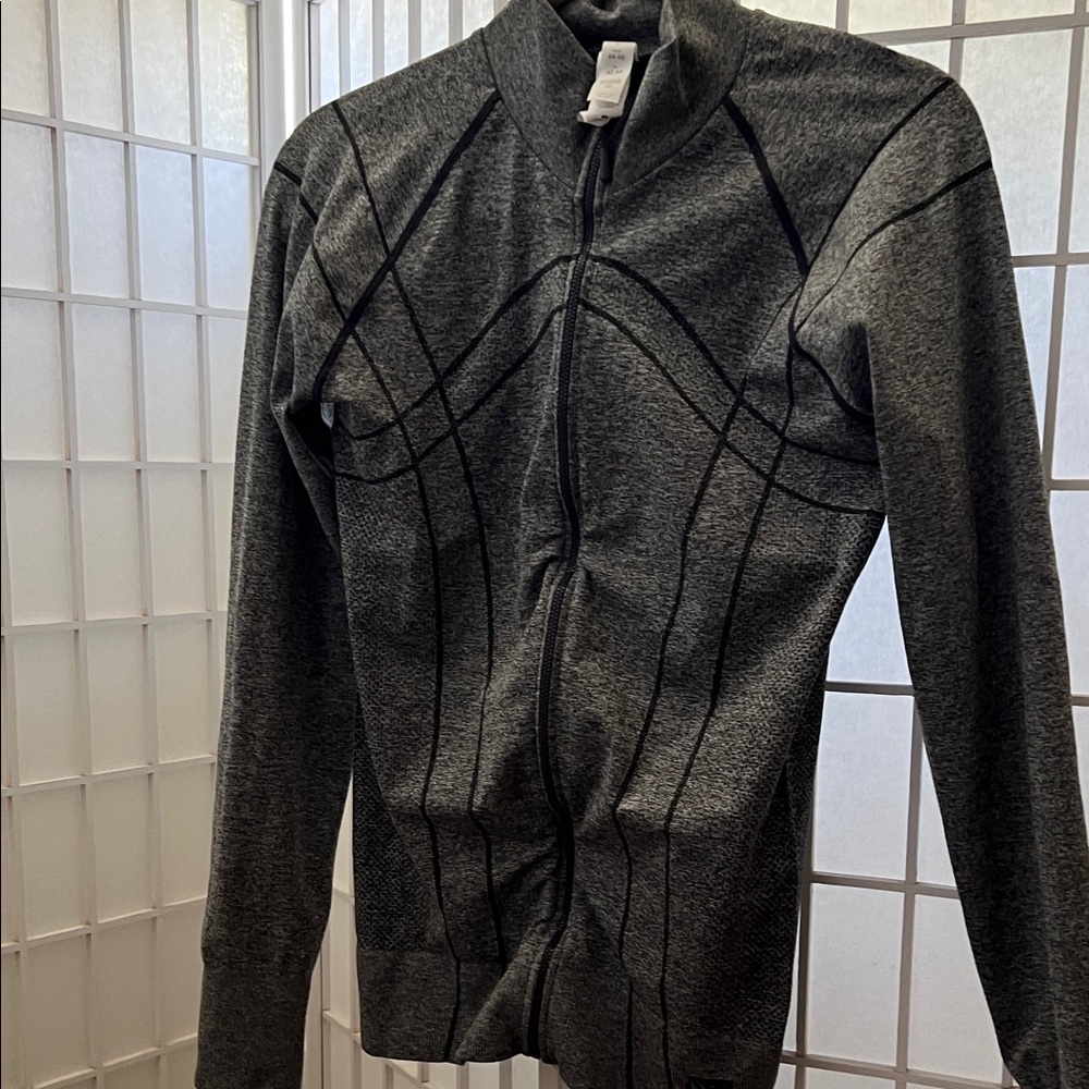 Marika Gray Zip-Up Jacket